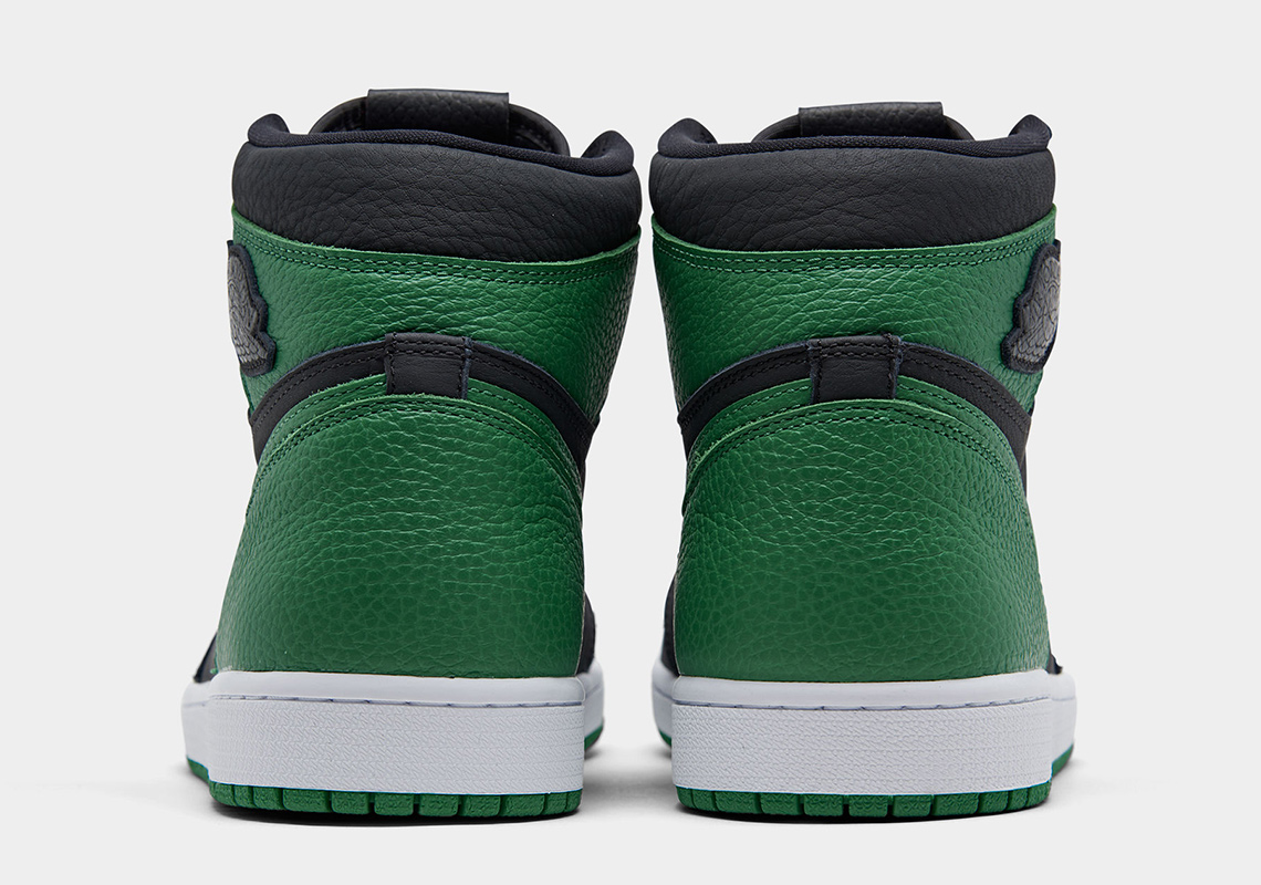 air jordan 1 high og pine green black