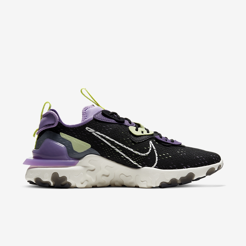 nike react vision black purple