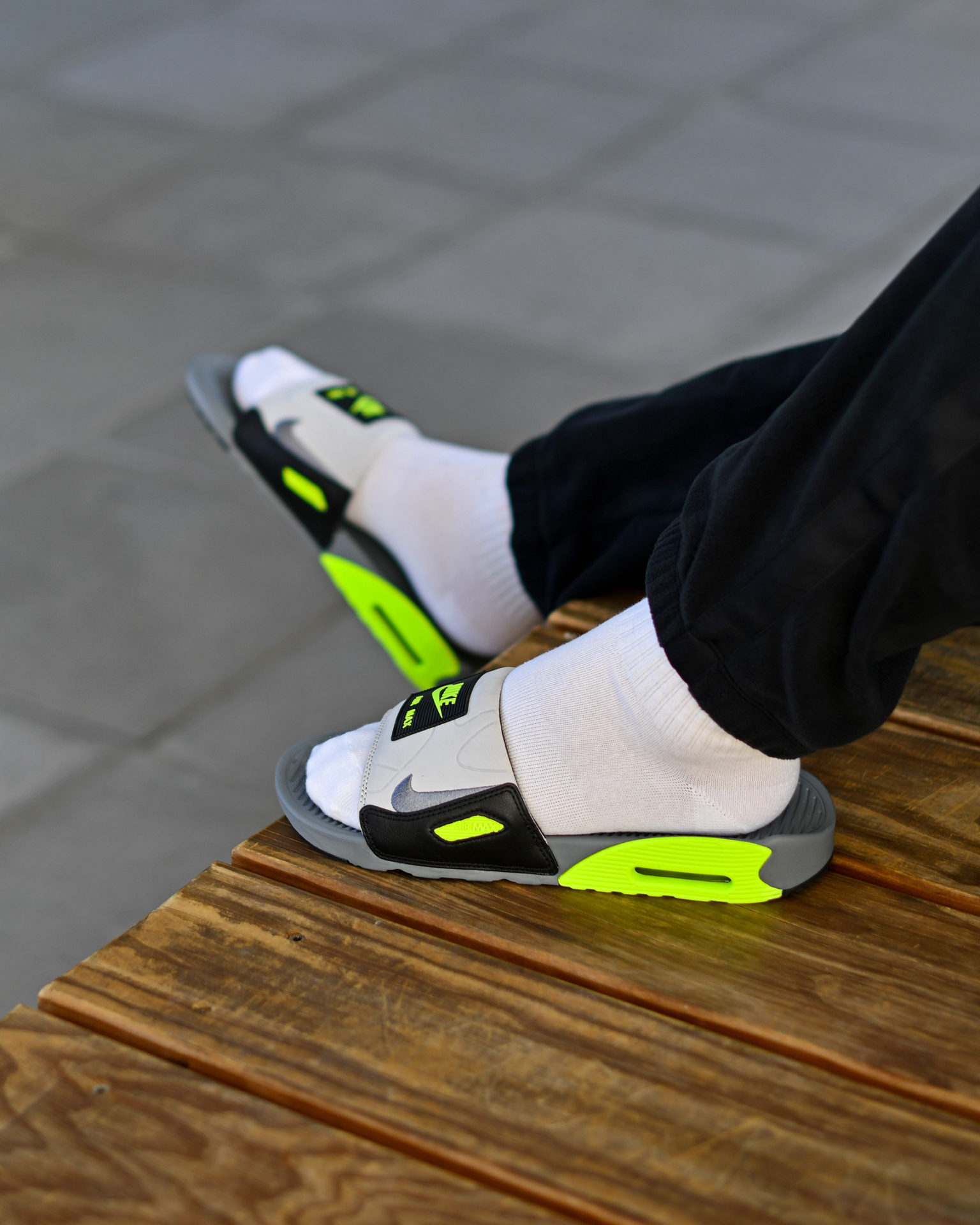 Nike Air Max 90 Slide Volt Sneakers.fr