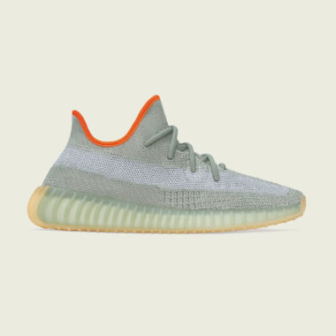 courir yeezy cloud white