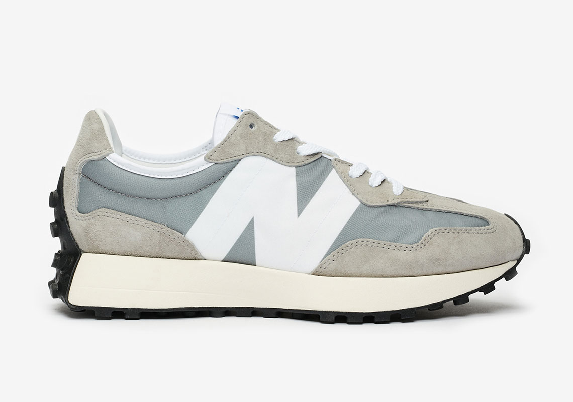 new balance niño gris