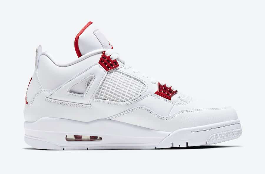 jordan 4 white and red release date