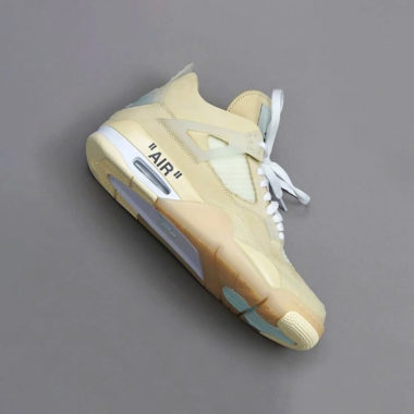 Air Jordan 4 Off White Sail