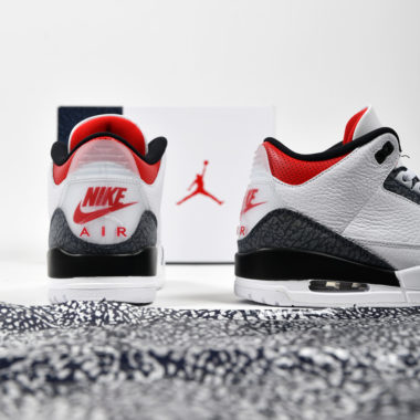 Air Jordan 3 Denim Fire Red