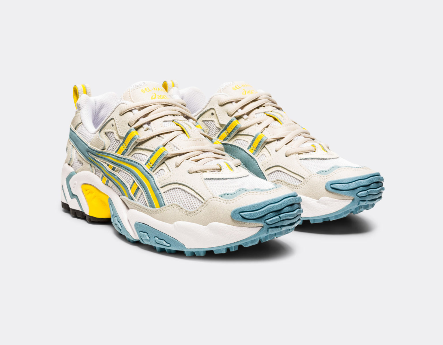 Asics Gel Nandi OG White Light Steel - Sneakers.fr