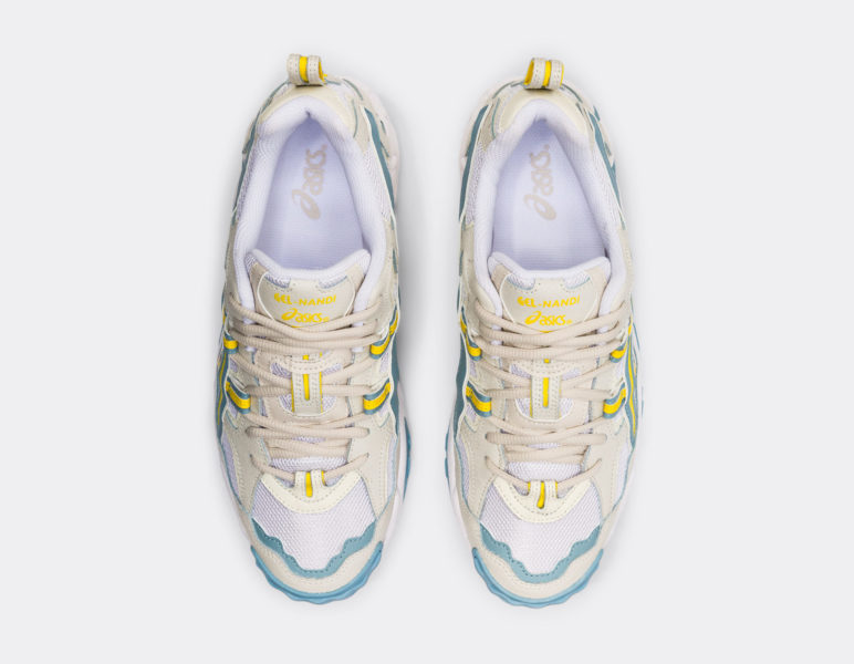 asics gel nandi white