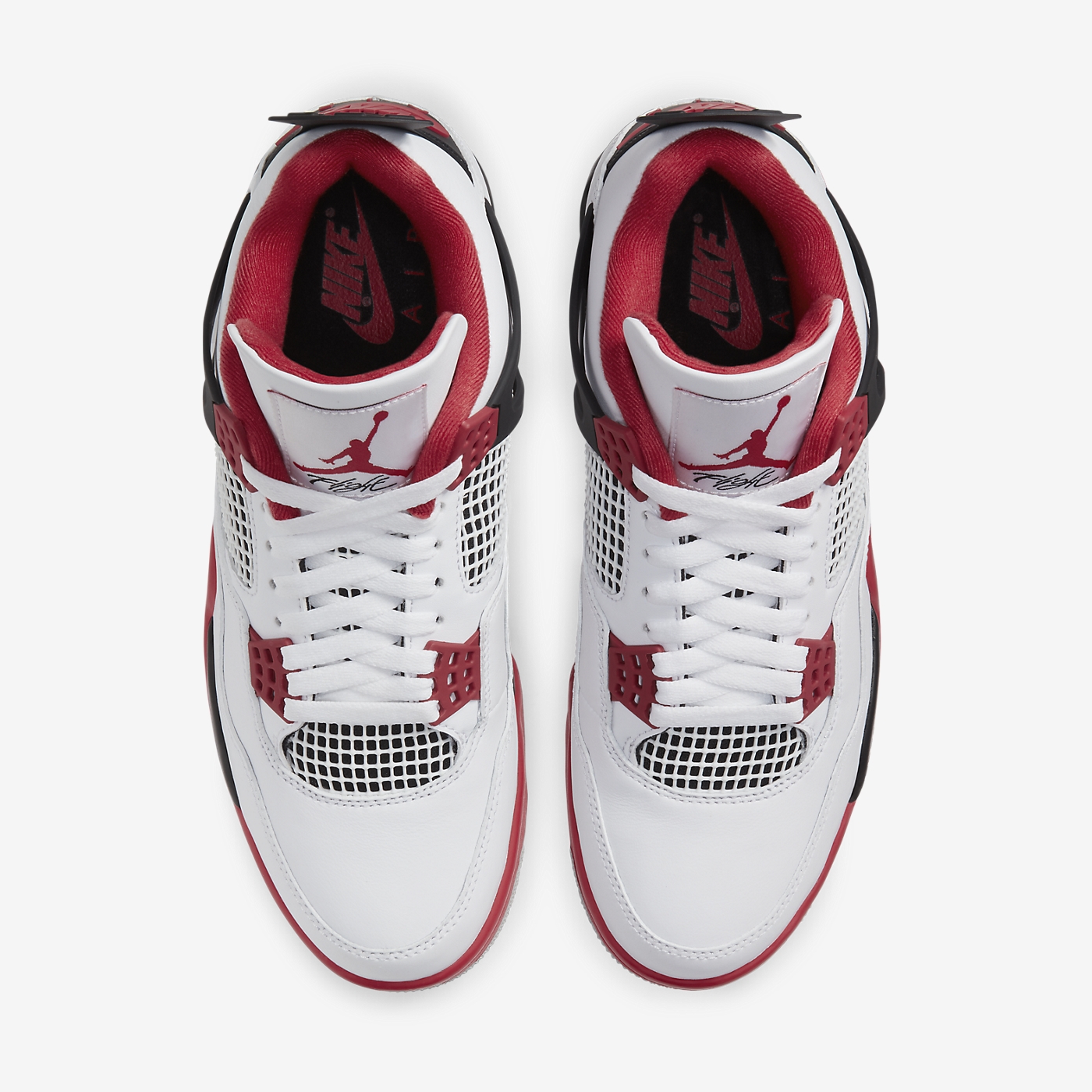 retro 4 red jordans