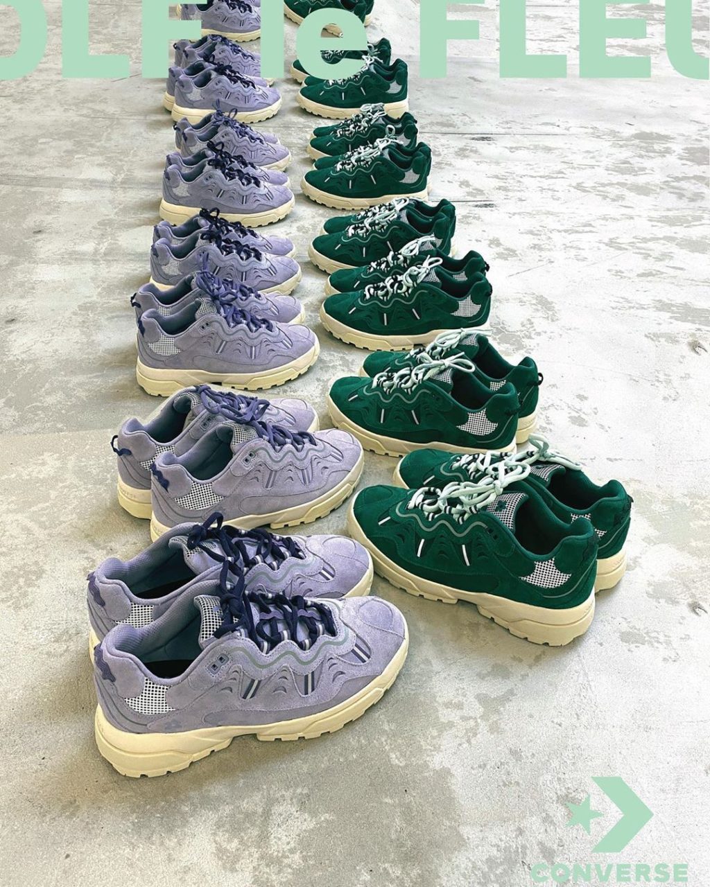 golf le fleur x converse