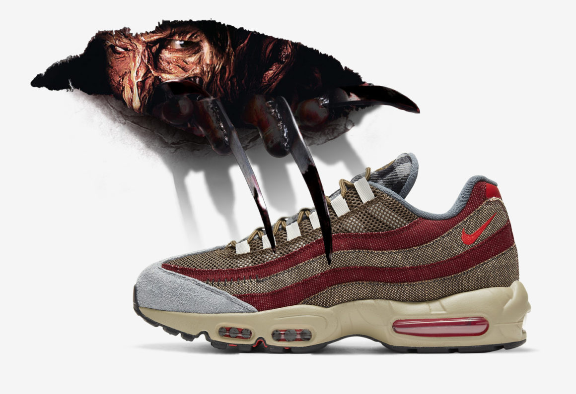freddy krueger air max 95 on feet