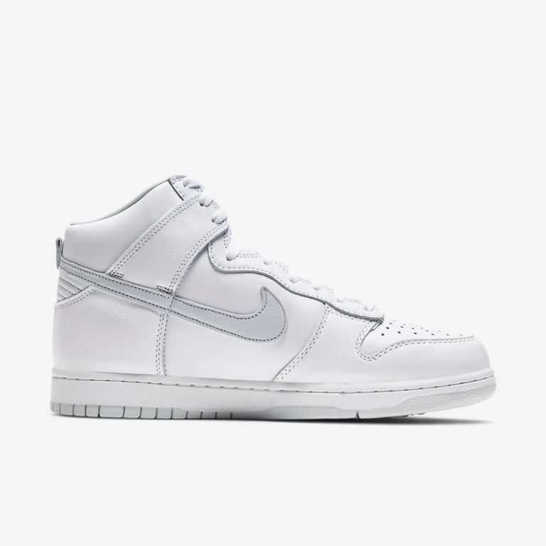 Nike Dunk High White/Pure Platinum - Sneakers.fr