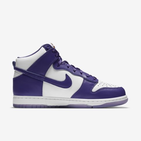 Nike W Dunk High White/Purple - Sneakers.fr
