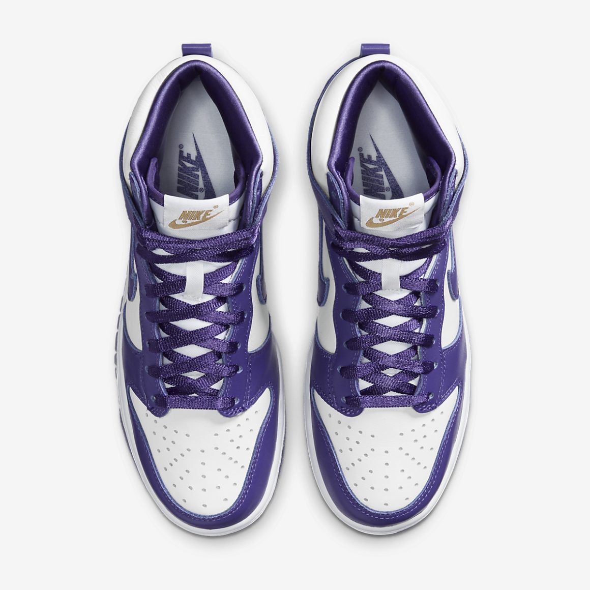 Nike W Dunk High White/Purple