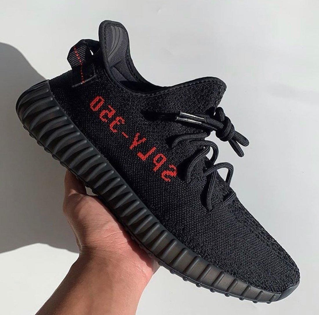 adidas Yeezy Boost 350 V2 Black/Red - Sneakers.fr