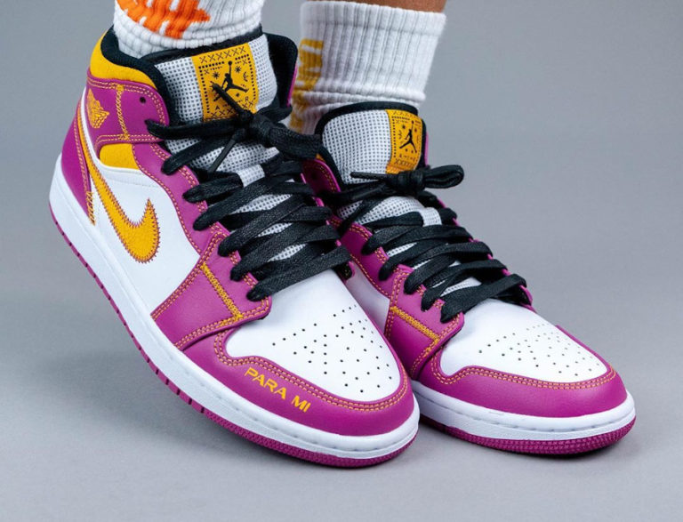 Air Jordan 1 Mid "Dia de los Muertos" Sneakers.fr