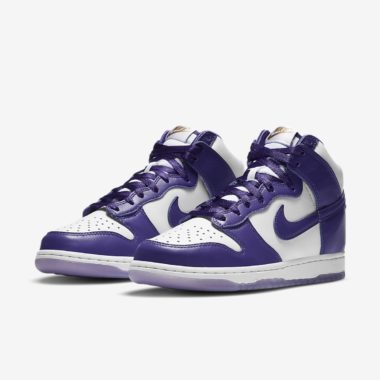 Nike W Dunk High White/Purple