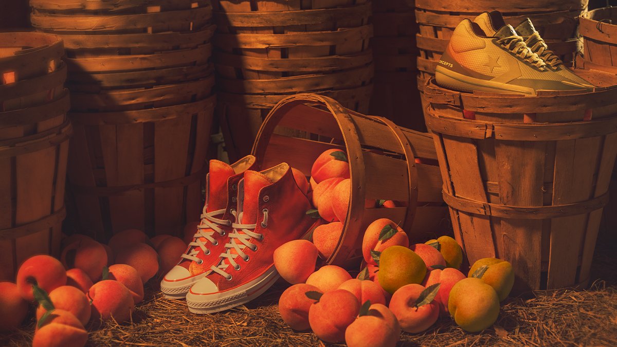 Converse orange citrouille hotsell