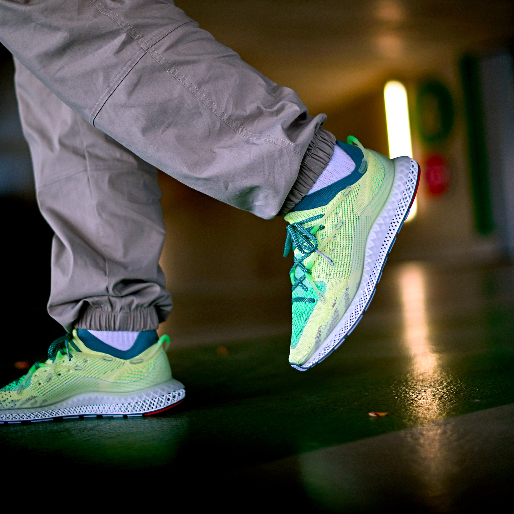 adidas 4D Fusio Semi Frozen Yellow Sneakers
