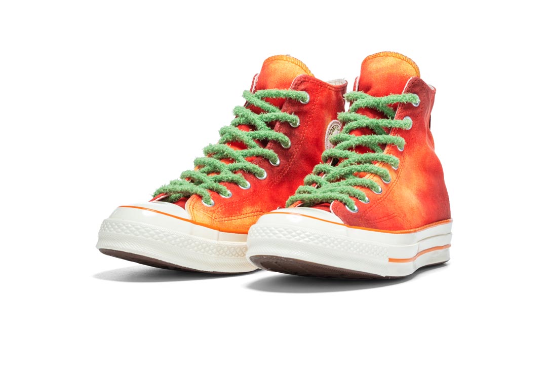 converse chuck flame