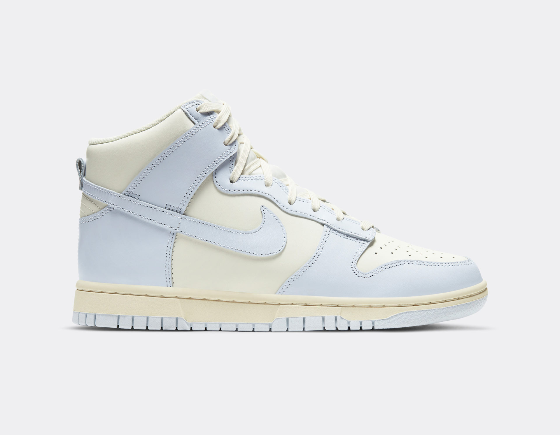 nike dunk high white football grey