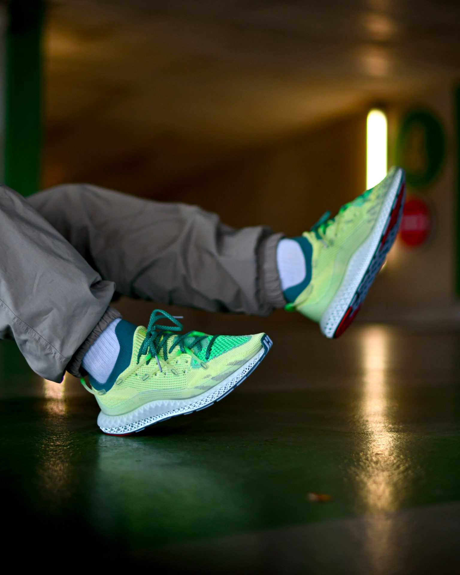 adidas 4D Fusio Semi Frozen Yellow Sneakers