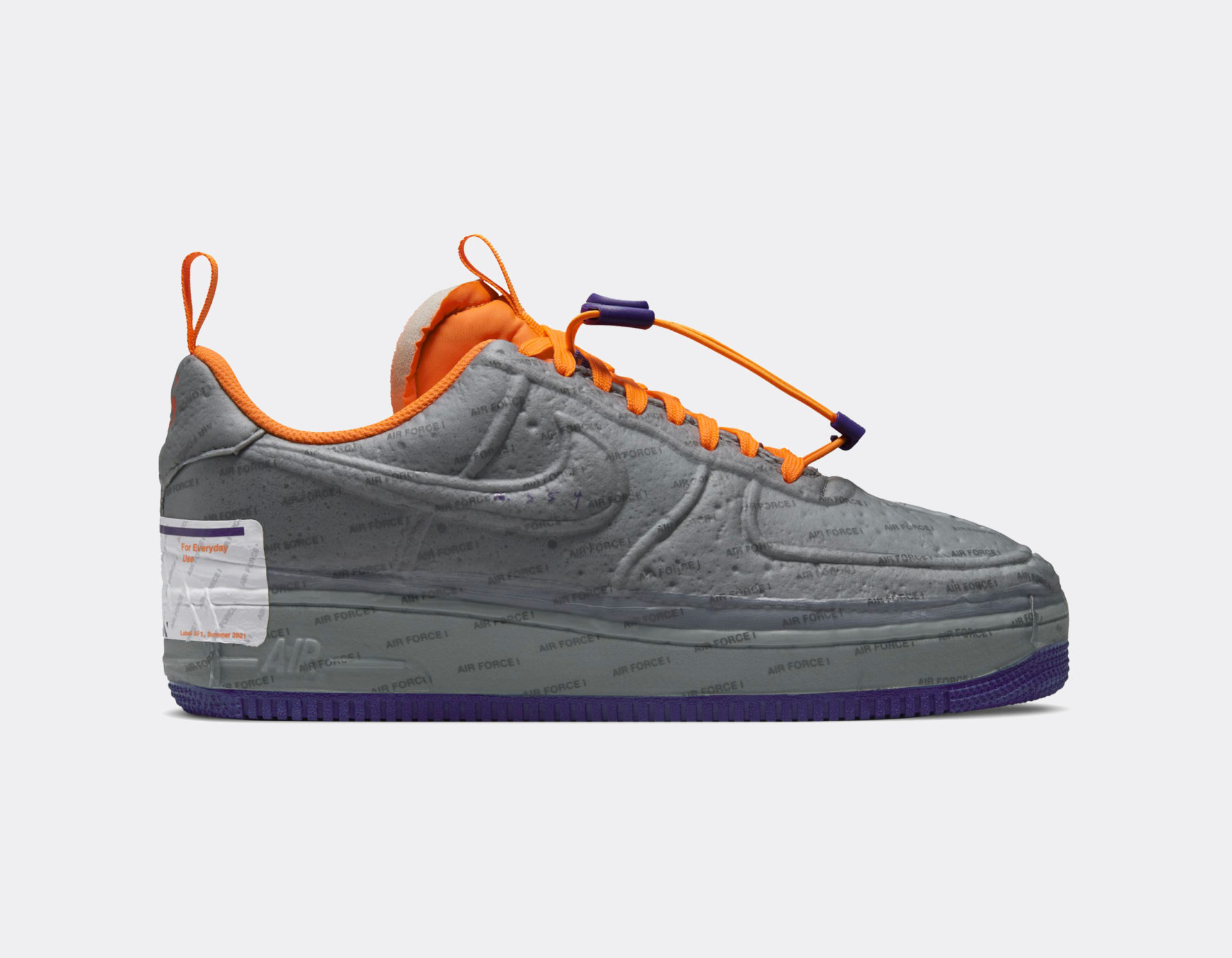 Timor Oriental Campaña siete y media Nike Air Force 1 Experimental - Sneakers.fr