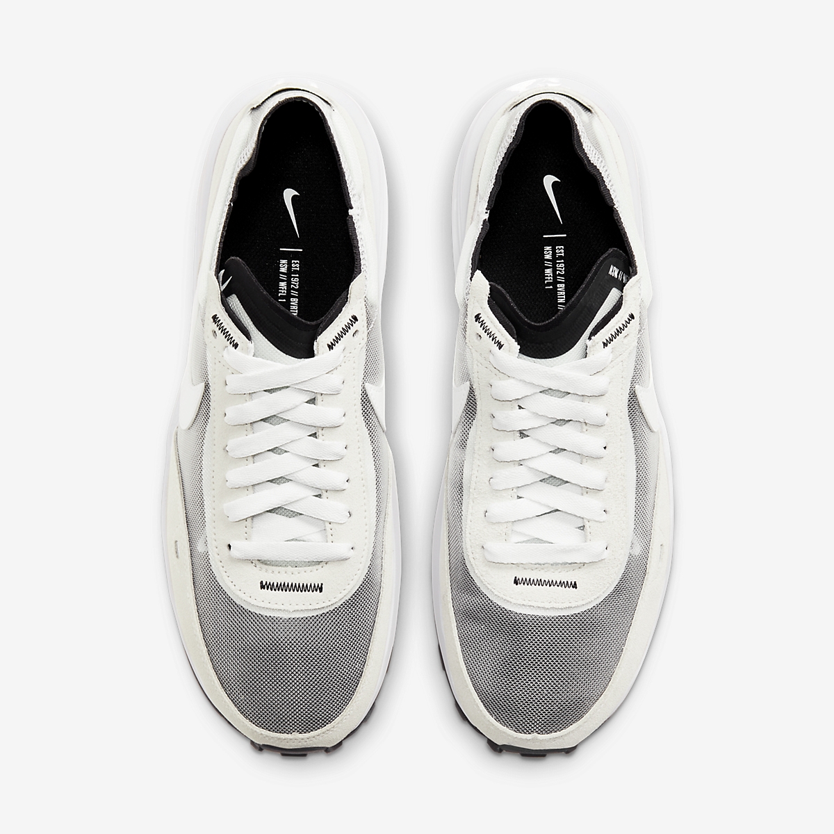 nike waffle one men white