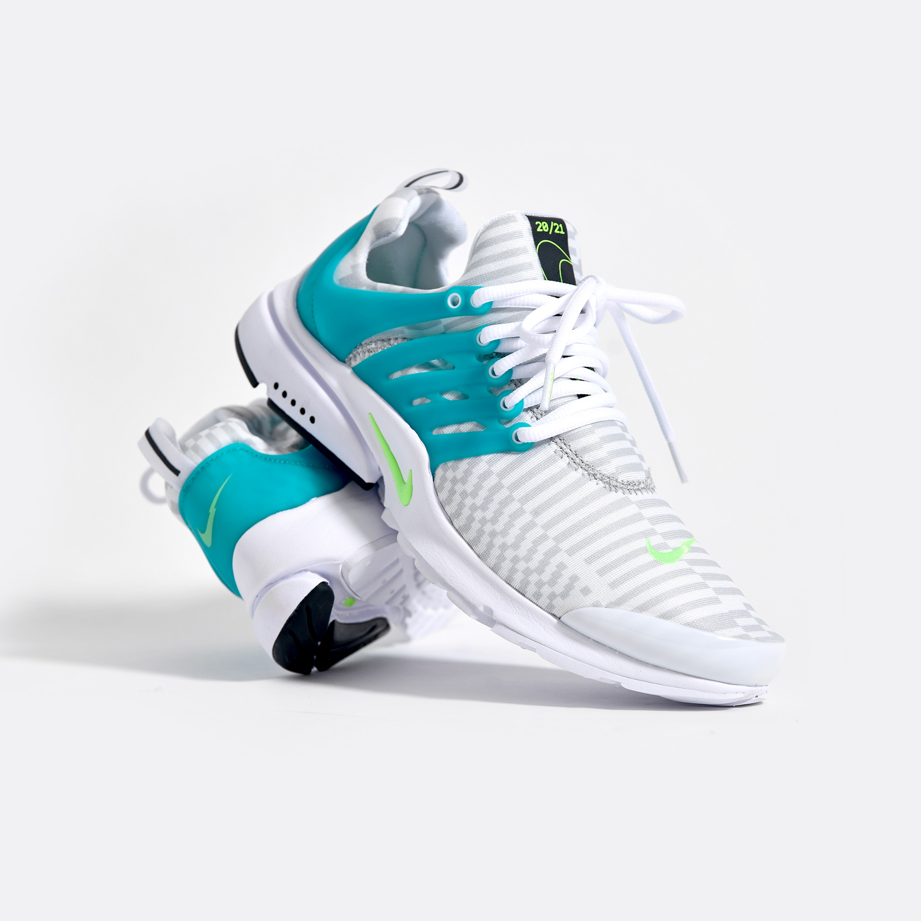Nike Air Presto Aquamarine Lime Glow Sneakers