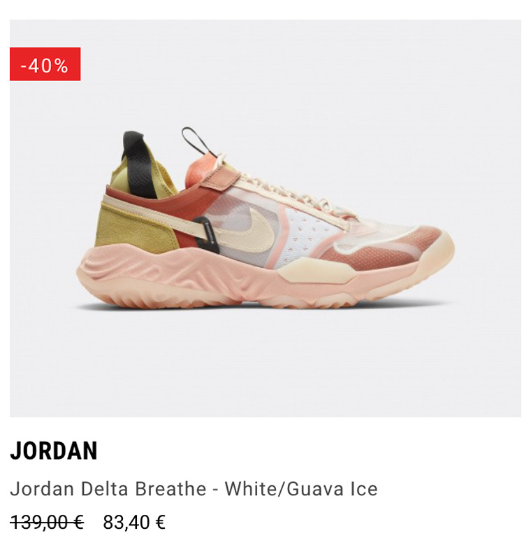 Jordan Delta Breathe Guava Ice