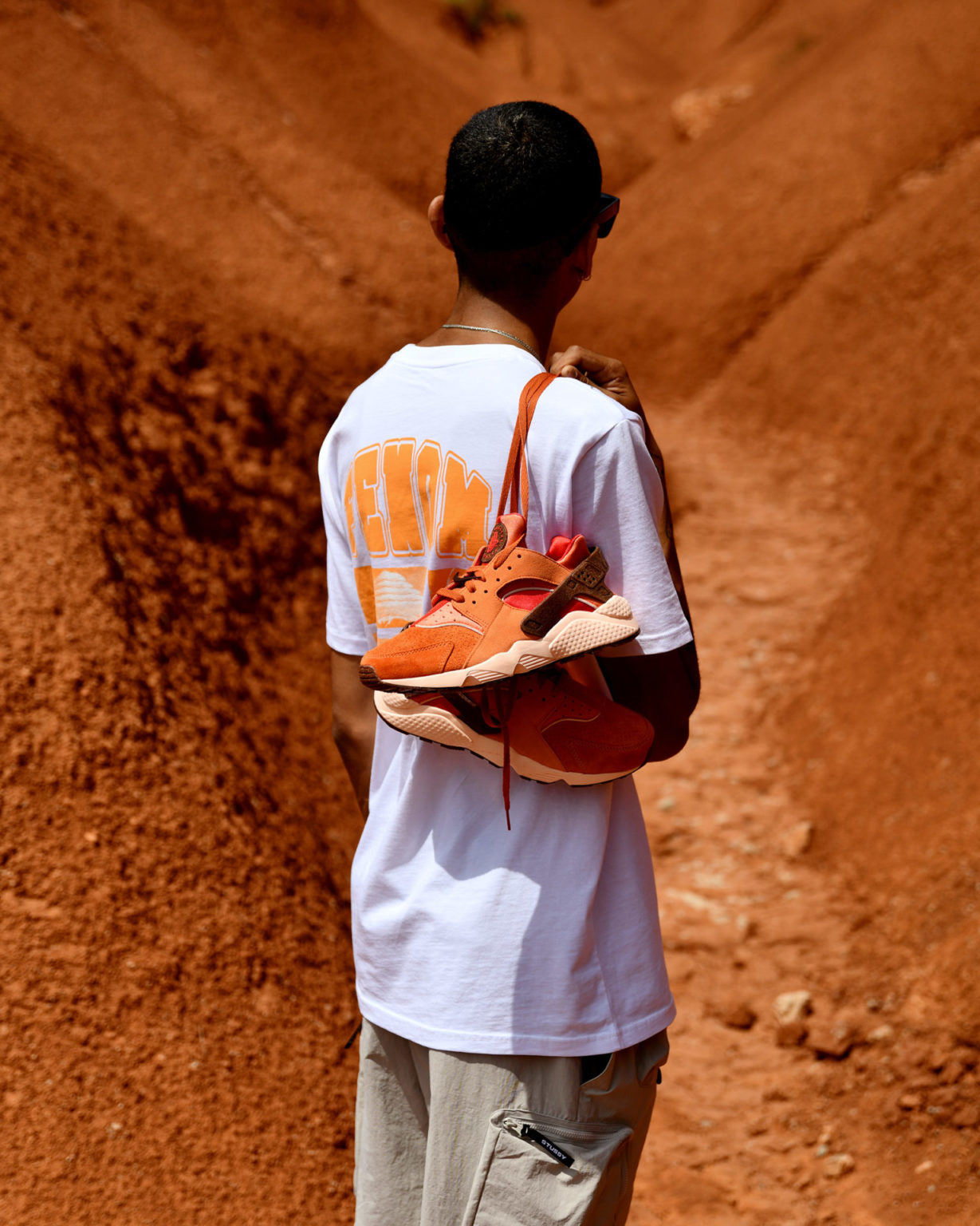 turf orange huarache