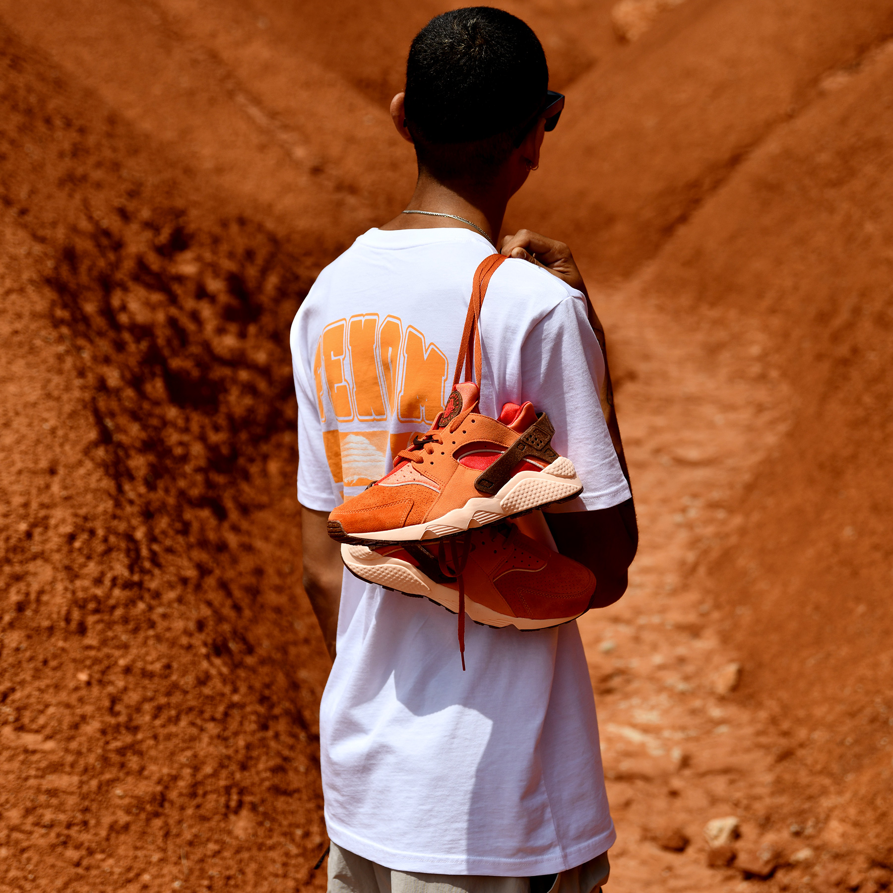 turf orange huarache