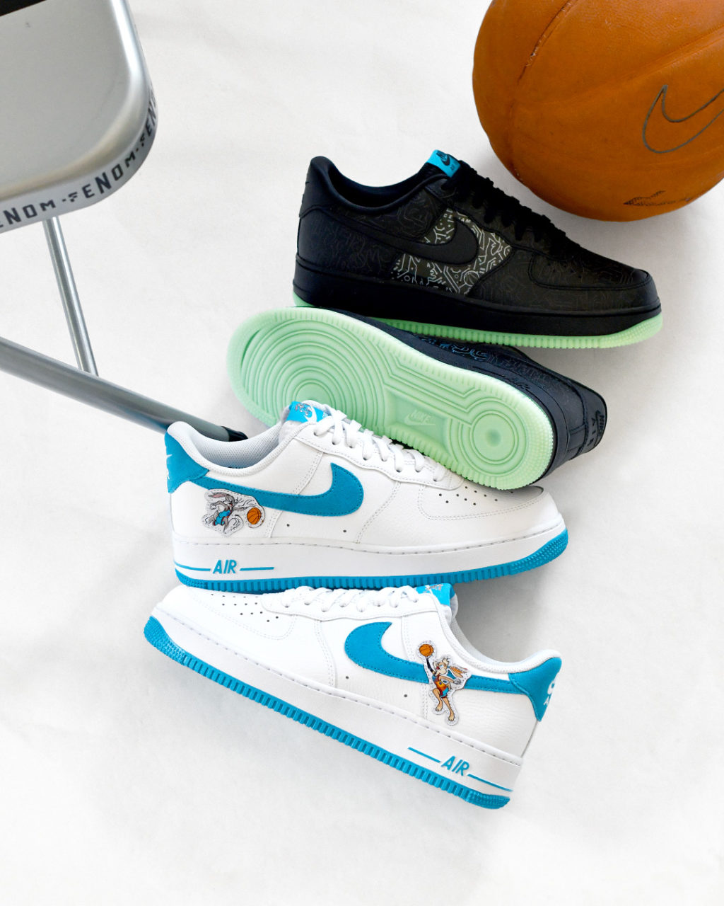 Air force Baskets & Sneakers pour Homme en vert
