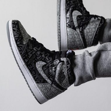 basket jordan noir