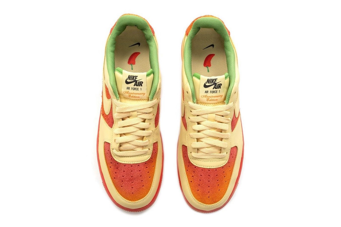Nike Air Force 1 Low Chili Pepper Sneakers.fr