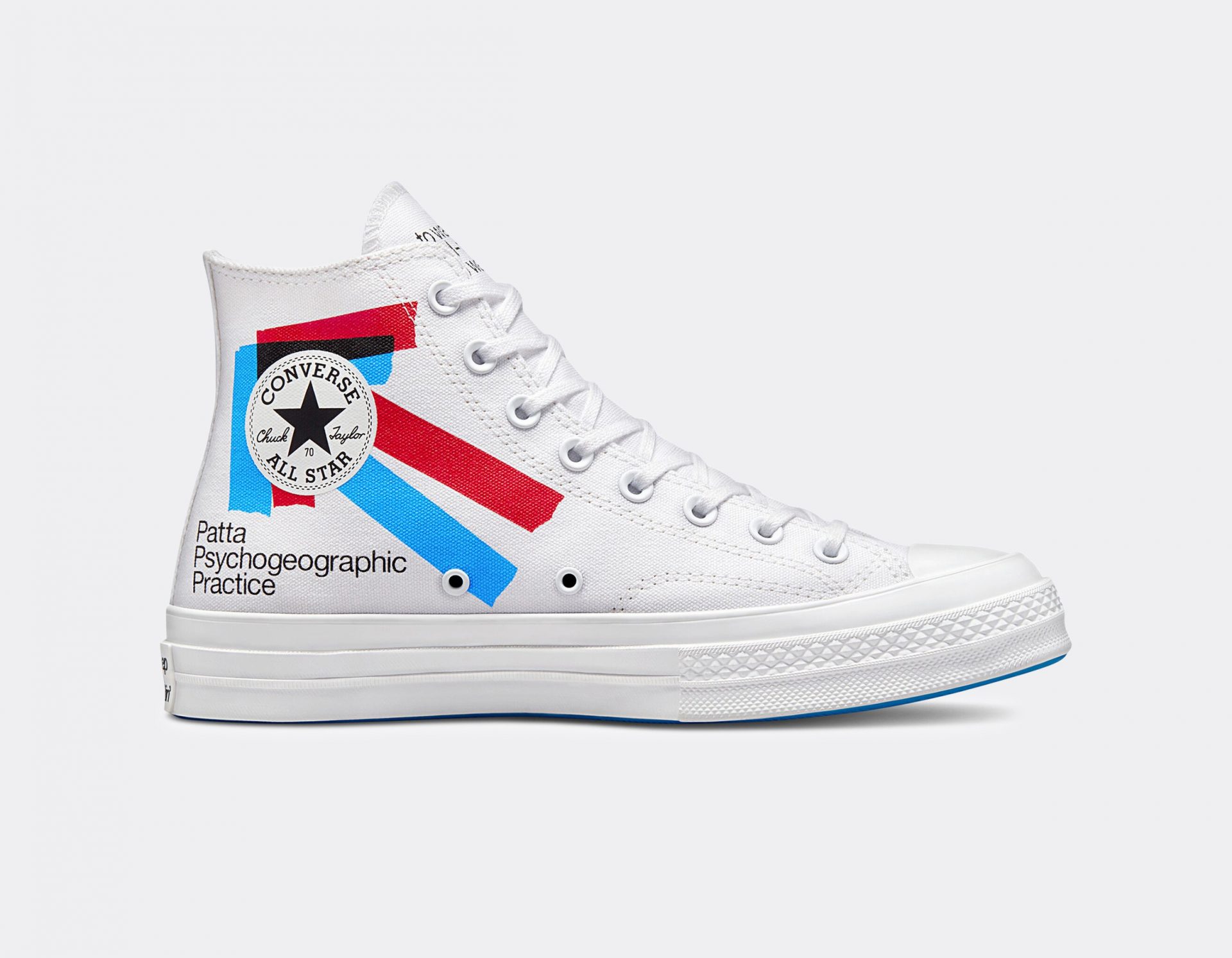 Converse haute bleu electrique on sale