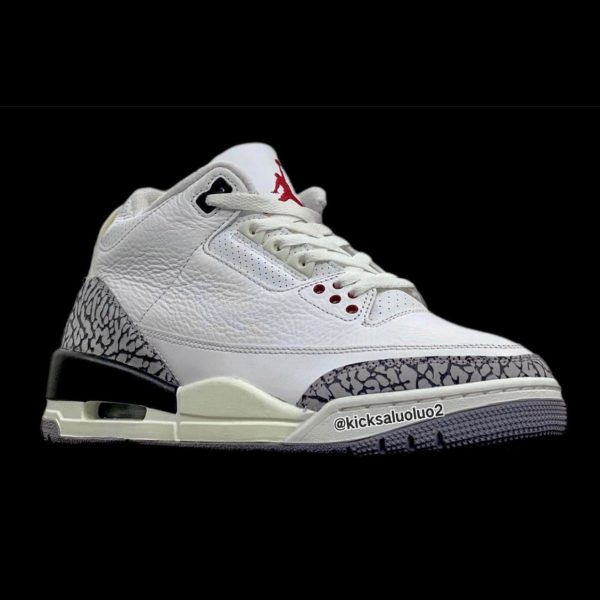 Air Jordan 3 White Cement Reimagined Sneakers.fr