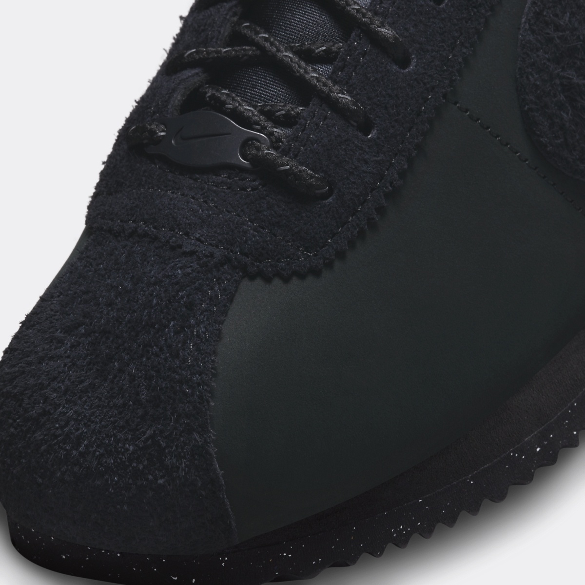 Nike W Cortez Premium Triple Black Sneakers