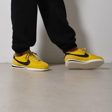 Nike cortez blanche et on sale doré