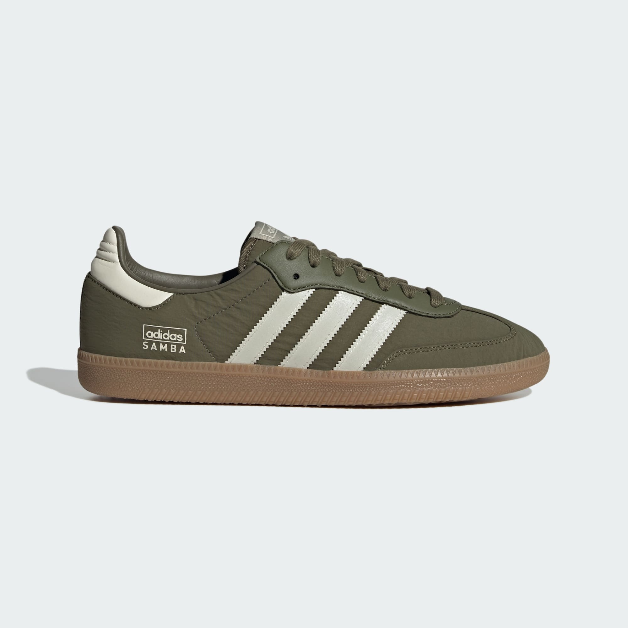 Adidas Samba OG Nylon Focus Olive Sneakers fr