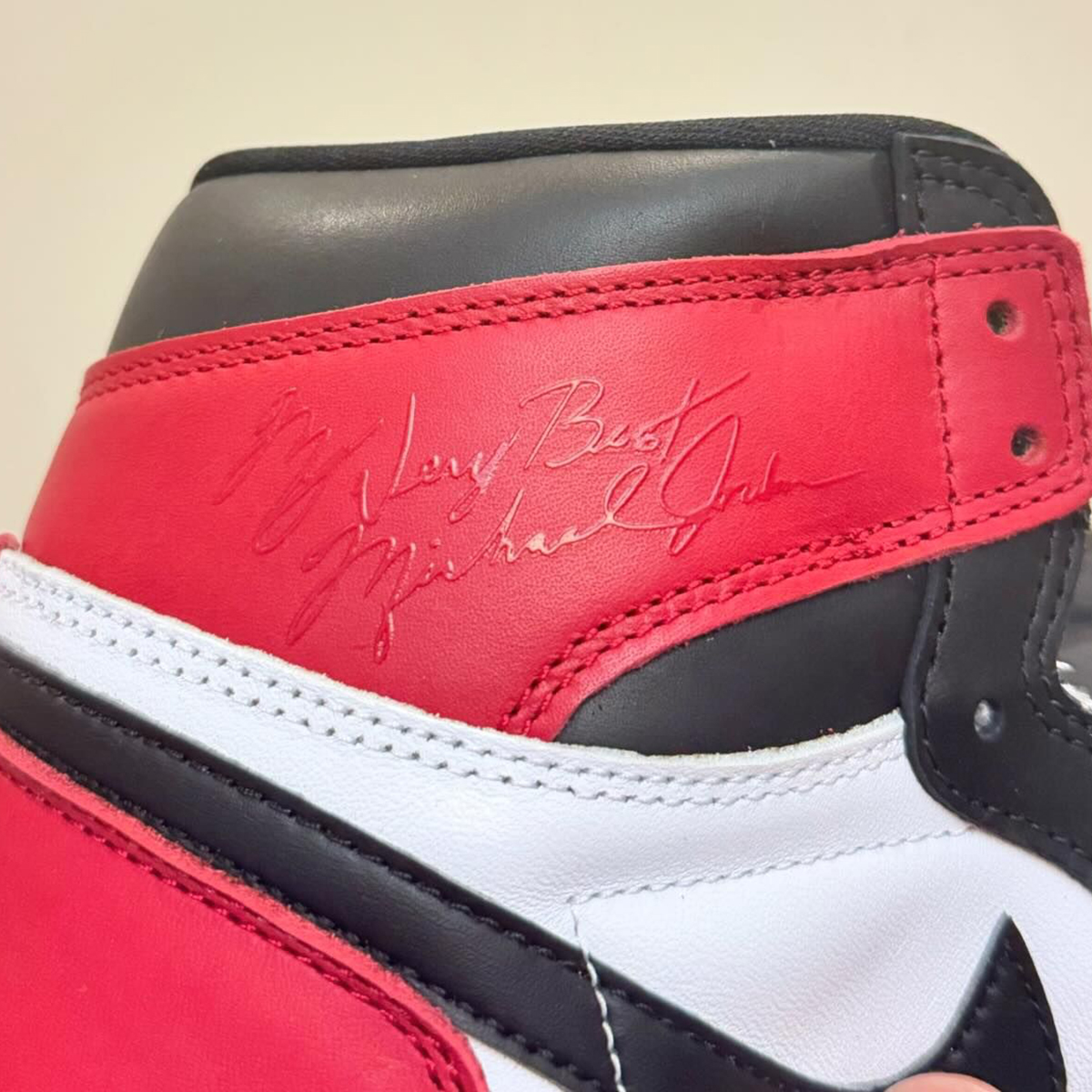 Air Jordan 1 High OG Black Toe Reimagined Sneakers