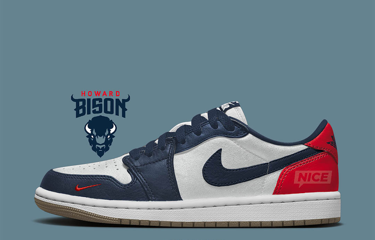 Air Jordan 1 Low OG Howard University Sneakers.fr