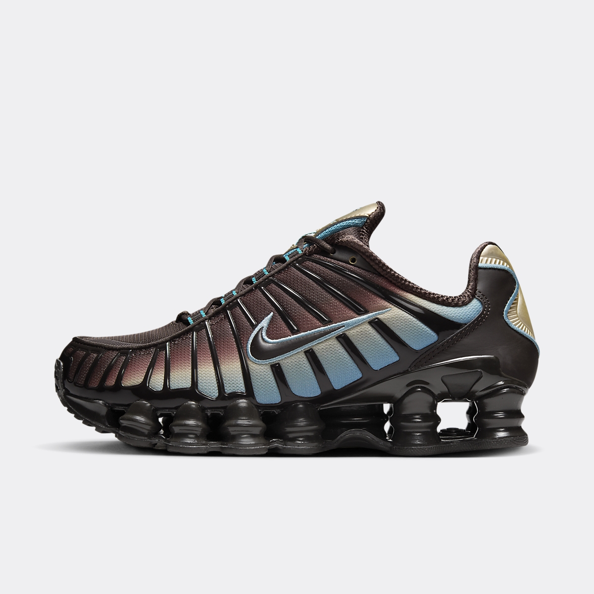 Nike shox brun outlet