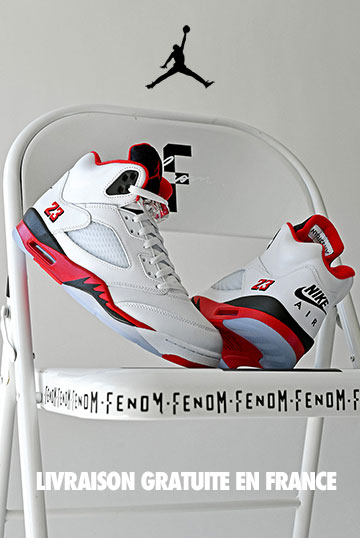 air jordan 5 fire red sneakers